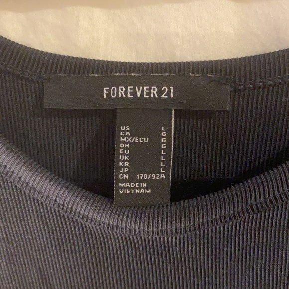 forever 21 Ribbed Racer Back Tank - Picture 3 of 4